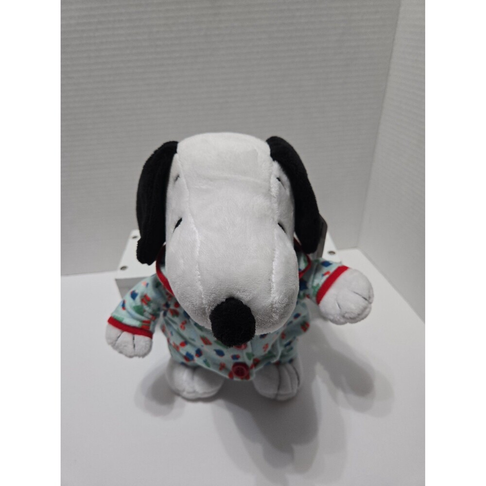 Ruz Peanuts Snoopy Pajama Set Collectible Plush Stuffed Animal NWT - Picture 7 of 7